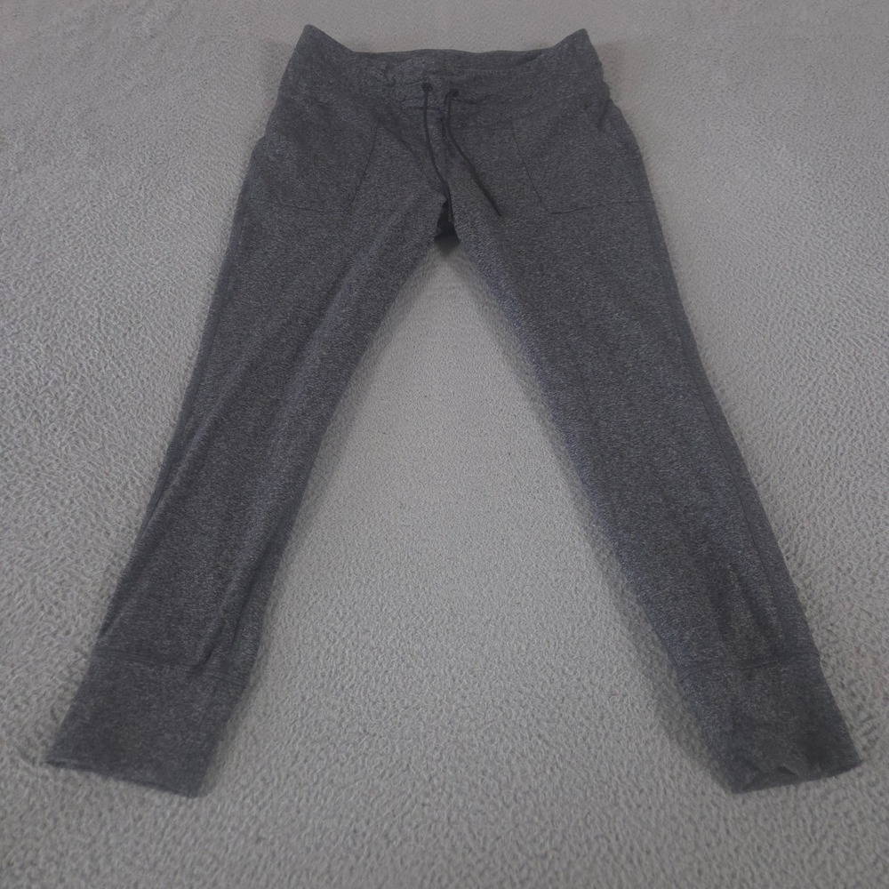 Old Navy Leggings‎ Womens XL Gray High-Waisted CozeCore Jogger Heathered Pockets